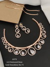 70 AN Party Wear Diamond  Necklace Set Wholesale Shop In Surat
